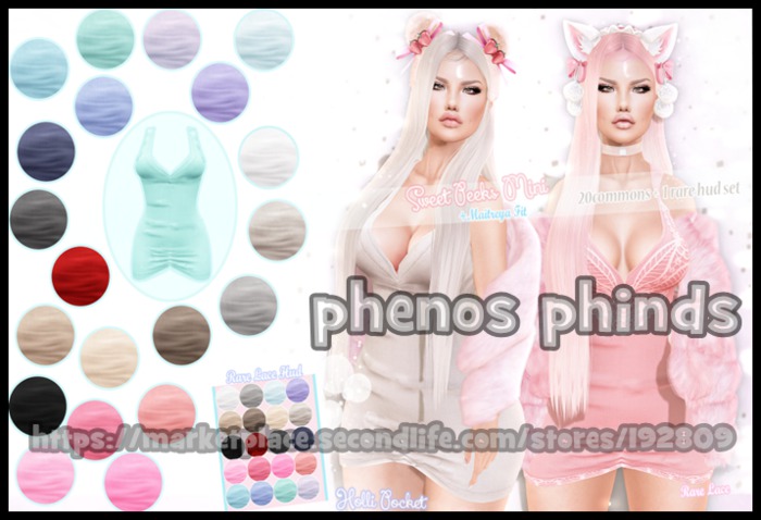 *HolliPocket* Sweet Peeks Mini-skyblue maitreya