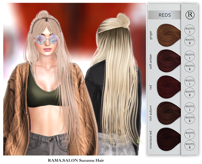 RAMA.SALON - Suzanne Hair 'REDS'