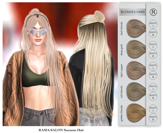RAMA.SALON - Suzanne Hair 'BLONDES DARK'
