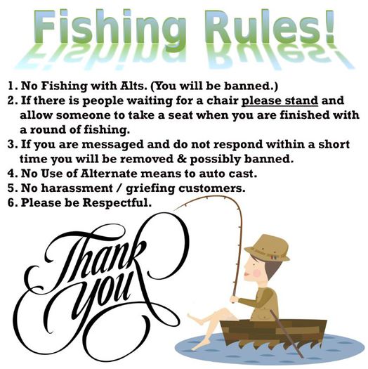 Fishing Rules Fish Guy Boat