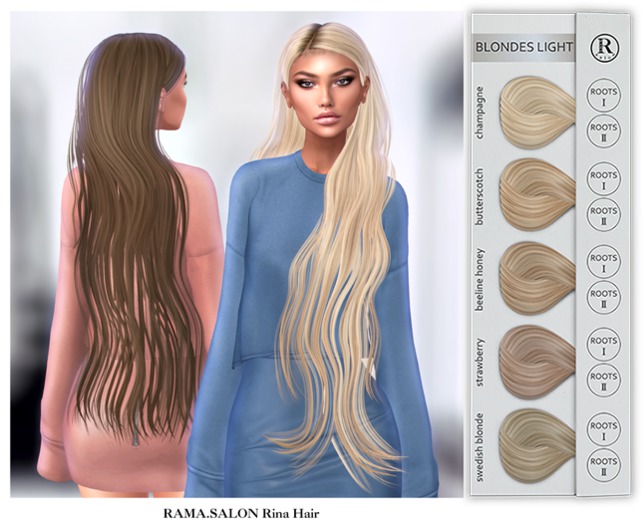 RAMA.SALON - Rina Hair 'BLONDES LIGHT'