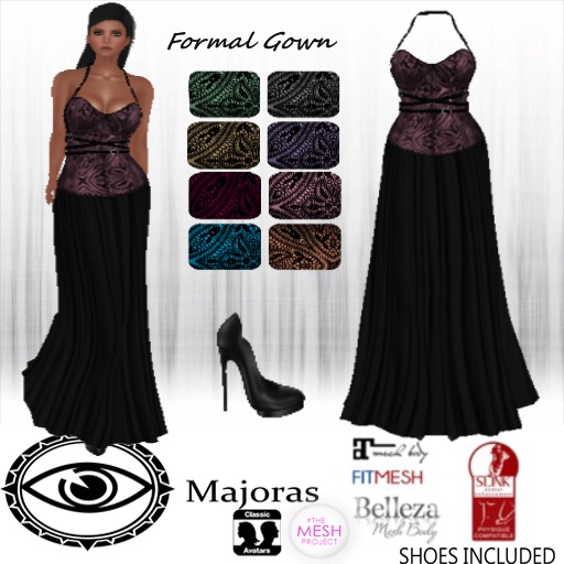 Majoras Formal Gown
