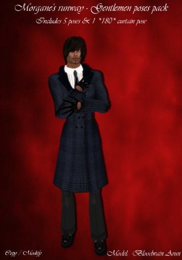 Morgane Batista - Gentlemen poses
