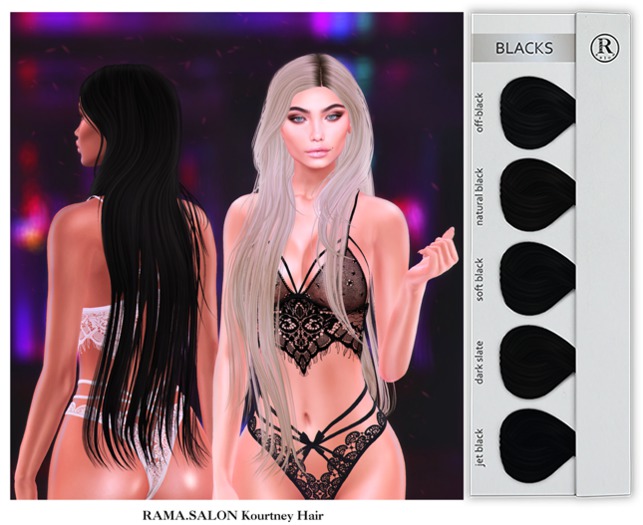 RAMA.SALON - Kourtney Hair 'BLACKS'