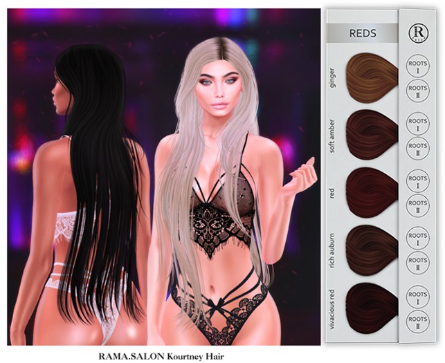 RAMA.SALON - Kourtney Hair 'REDS'