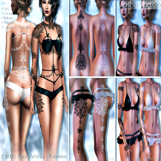 :: nanika. Dasha Black Rare Bottom and Torso Omega
