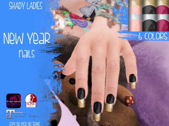 Shady Ladies-  New Year Nails[BOXED]