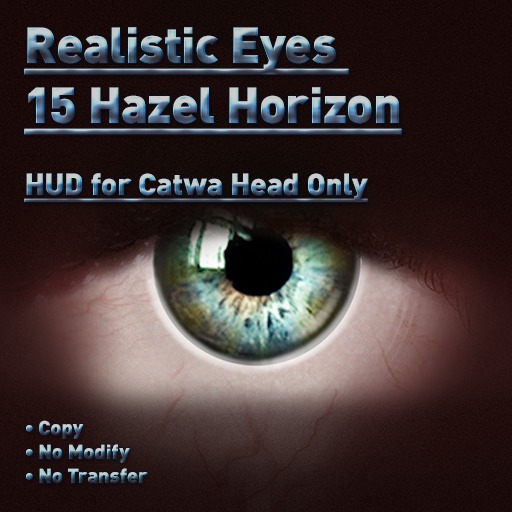 Realistic Eyes 15 Hazel Horizon Catwa