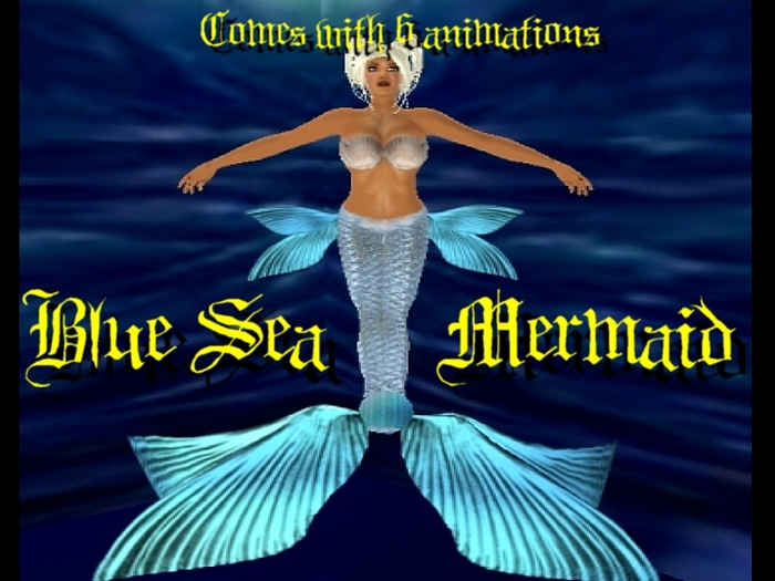 Blue Sea Mermaid