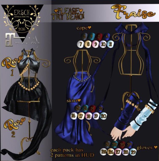 ERSCH - Fraise Gacha MAITREYA Gloves 23 Red