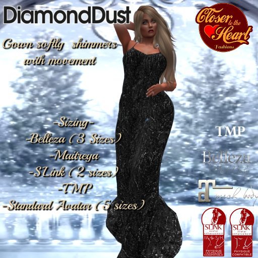 Diamond Dust Shimmer Gown**