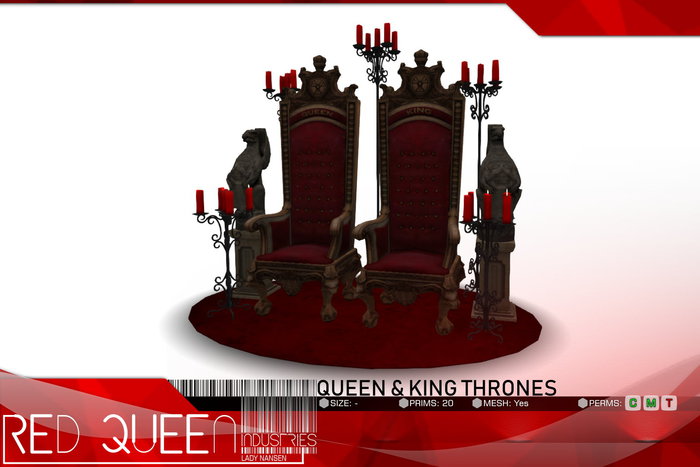 ::: RED QUEEN :: Queen & King - Thrones