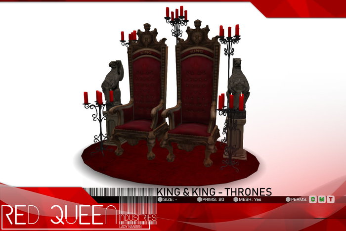 ::: RED QUEEN :: King & King - Thrones
