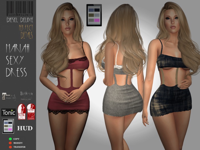 [DIESELdeluxe] Mariah Sexy Dress HUD Live - PROMO