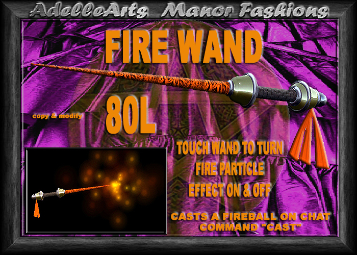 AdelleArts Fire Wand