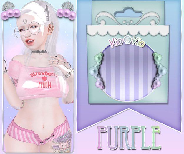 =Kio= Little Shorts Purple