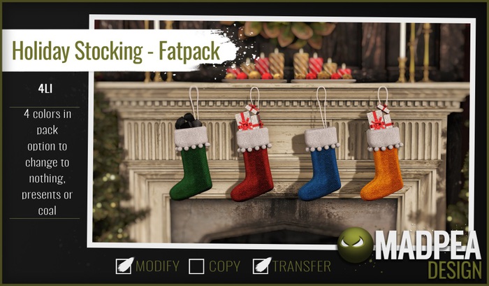 MadPea Holiday Stocking - Full Pack
