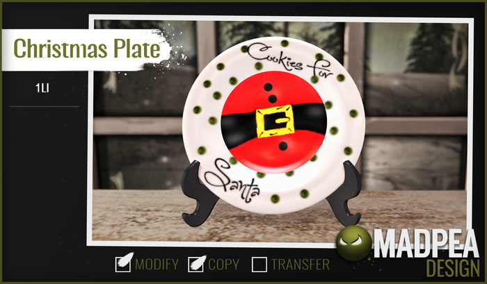 MadPea Christmas Plate [add me!]