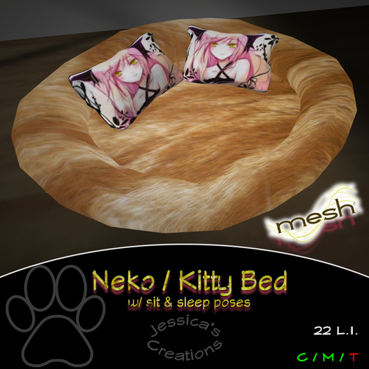JC - Neko Kitty Bed PG