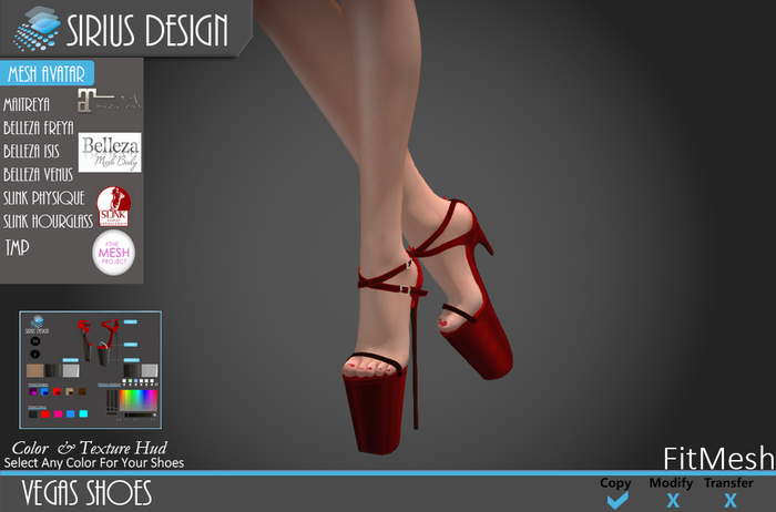 Sirius Design Vegas Shoes Boxed