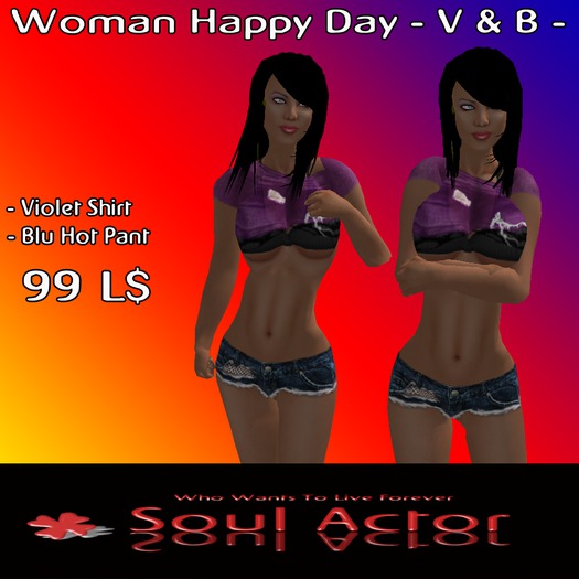 Woman Happy Day - V & B -