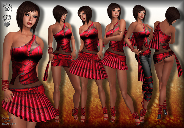 Opium New Elegance Set Red