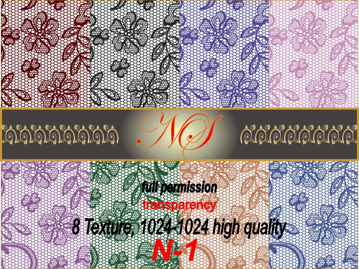Ns- texture textil (transp) lace lily-1