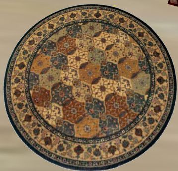 Second Life Marketplace Wild West Round Rug Wild West Round Rug