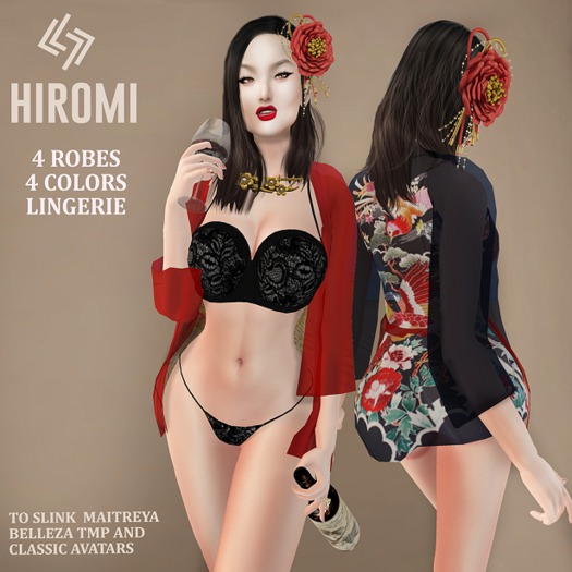 LEGENDAIRE -HIROMI ROBE LINGERIE