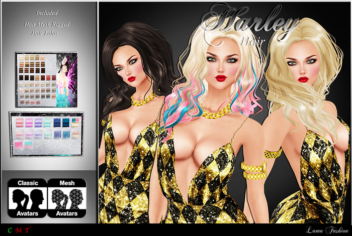 -Lamu Fashion-Hair Mesh *Harley* DEMO
