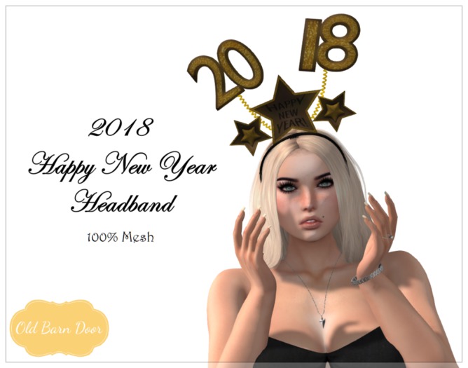 {OBD} 2018 HNY HEADBAND