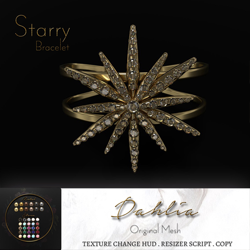 Dahlia - Starry - Bracelet 
