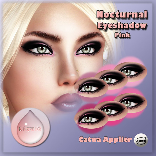 Liquid ~ Nocturnal Eyeshadow Catwa ~ Pink