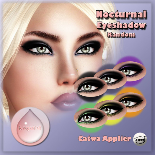 Liquid ~ Nocturnal Eyeshadow Catwa ~ Random