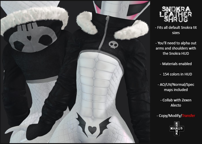 krankhaus - Snokra - Leather Shrug