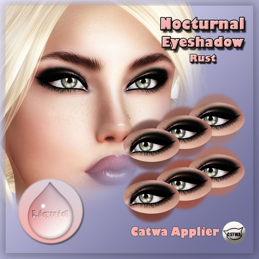 Liquid ~ Nocturnal Eyeshadow Catwa ~ Rust 