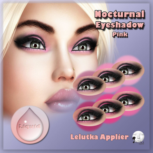 Liquid ~ Nocturnal Eyeshadow Lelutka ~ Pink