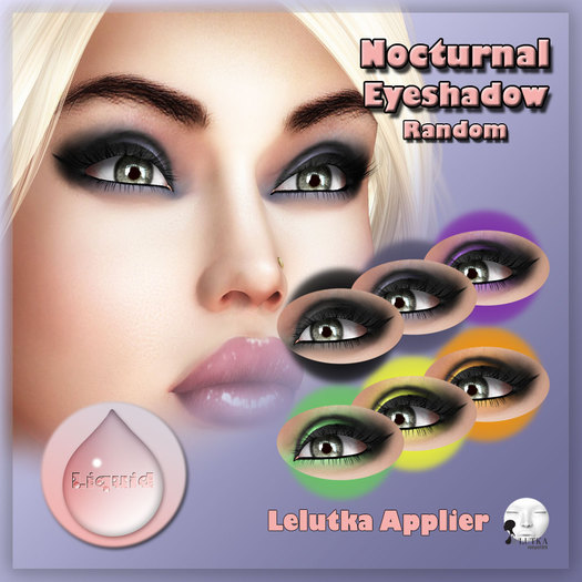 Liquid ~ Nocturnal Eyeshadow Lelutka ~ Random