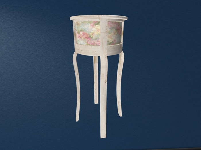 Shabby Chic Lady Rogue Side Table