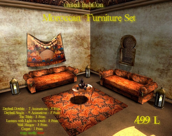 *UI* Moroccan Furniture Set v
