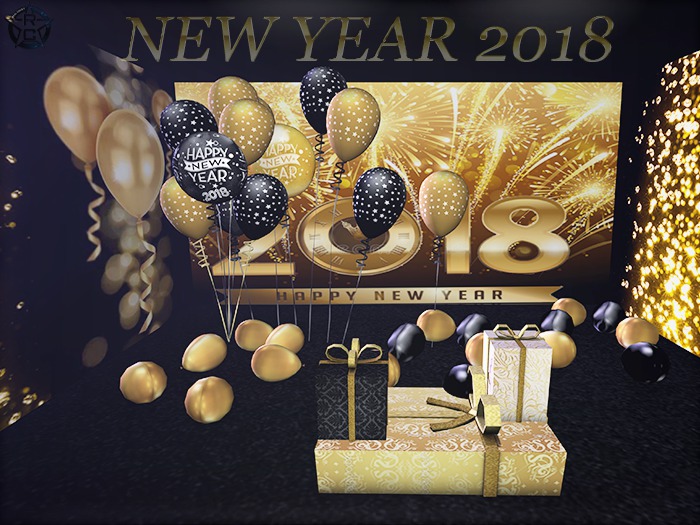 {RC}New Year 2018 Backdrop