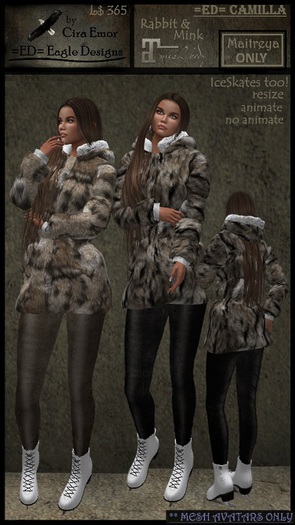 =ED= CAMILLA - (Rabbit & Mink) - UNPACK