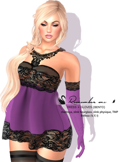 ! Black Swan ! Remember me - mauve