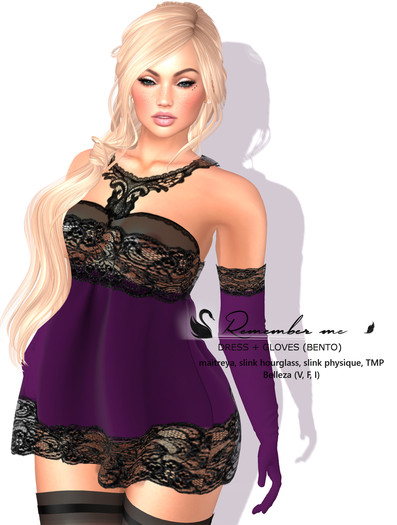 ! Black Swan ! Remember me - purpel