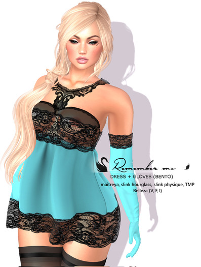 ! Black Swan ! Remember me - turquoise