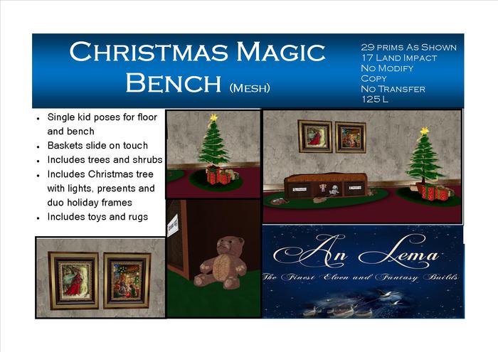 Christmas Magic Bench