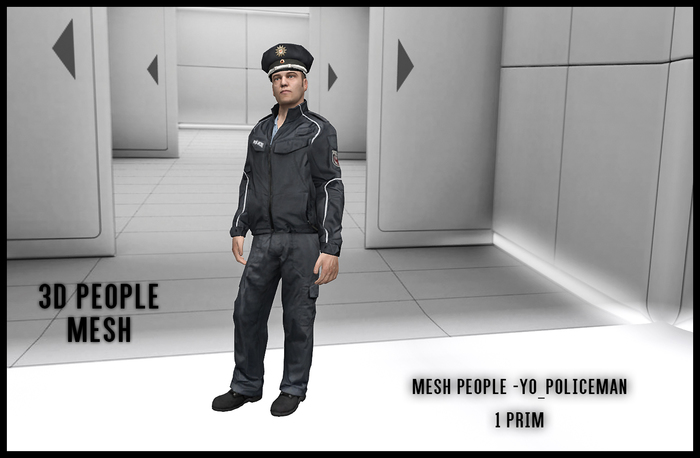 MESH PEOPLE -YO_Policeman