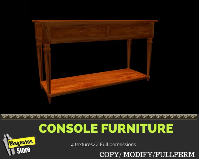 "MG" Console Furniture