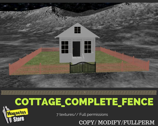 "MG" cottage_complete_fence