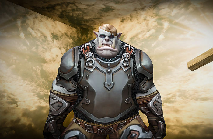 Fantasy ogre warrior 002